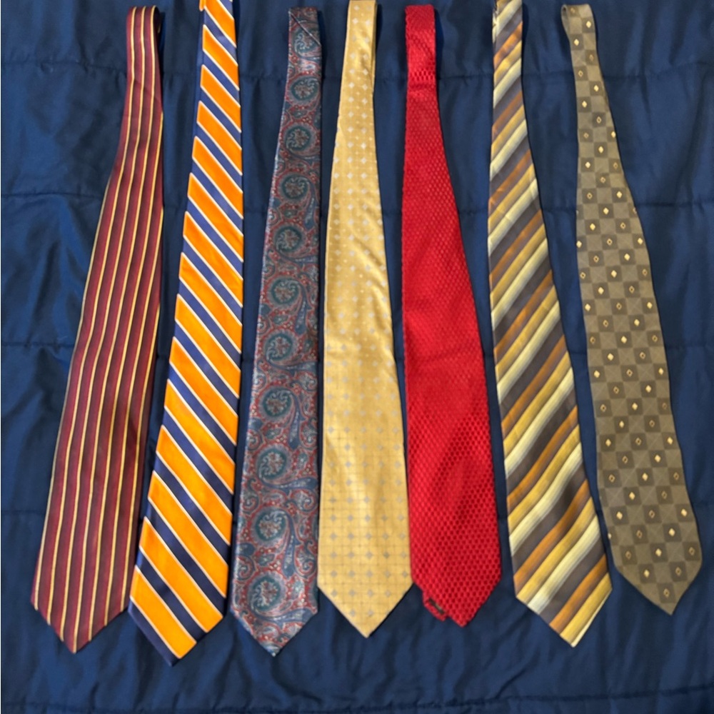 Elegant Designer, Multicolor Men's Tie Set
